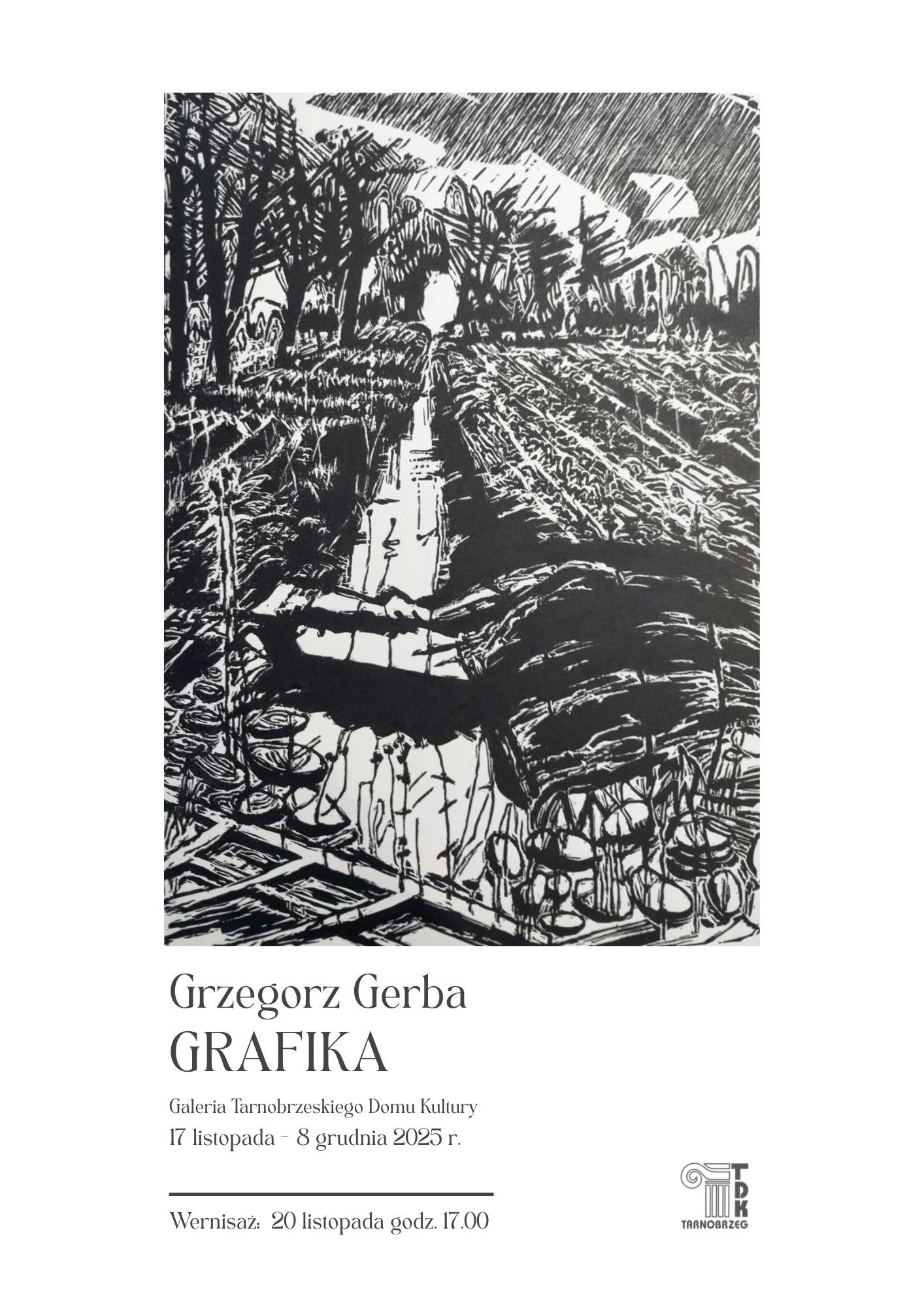 Czarno-biały świat Grzegorza Gerby w Galerii TDK